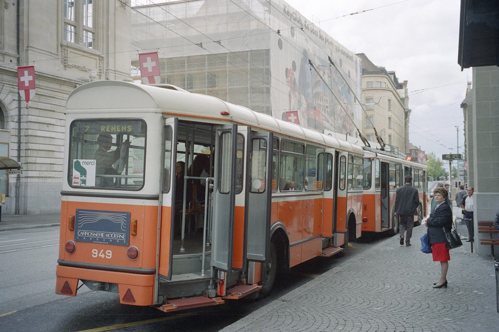 1998-09-27 Lausanne Trolleybus Nr.949
