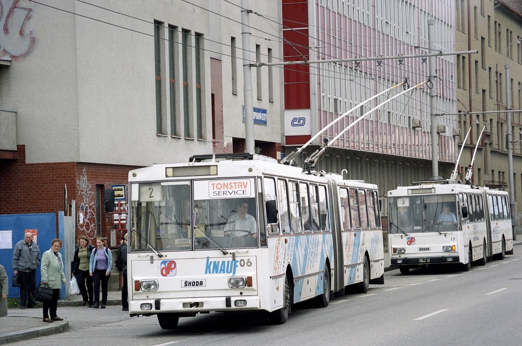 2001-09-11 České Budějovice Trolleybus Nr.06