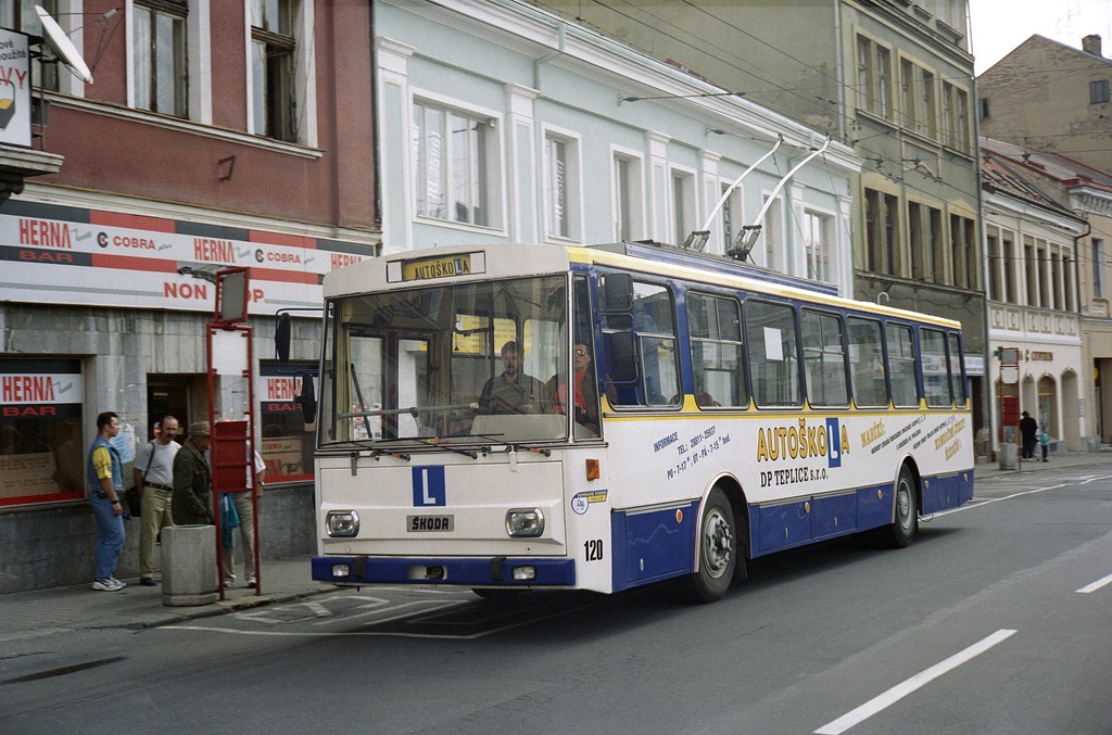 1997-06-14 Teplice Trolleybus Nr.120