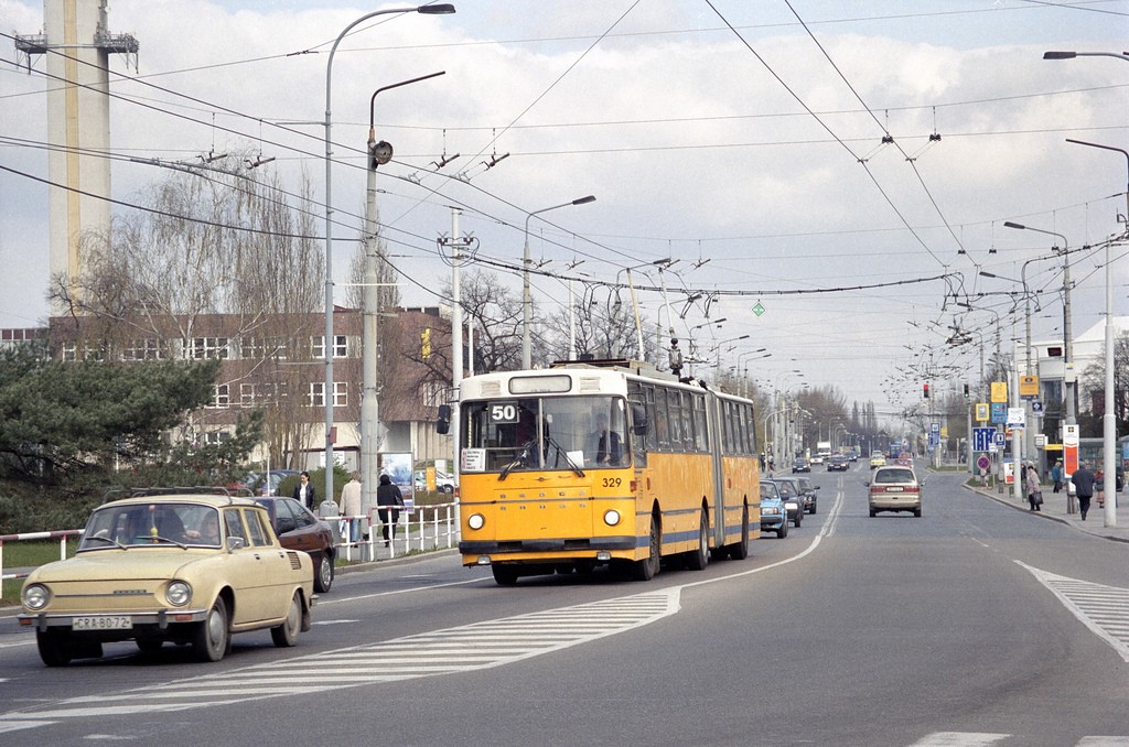 2002-04-06 Pardubice Trolleybus Nr.329 (ex Zlín)