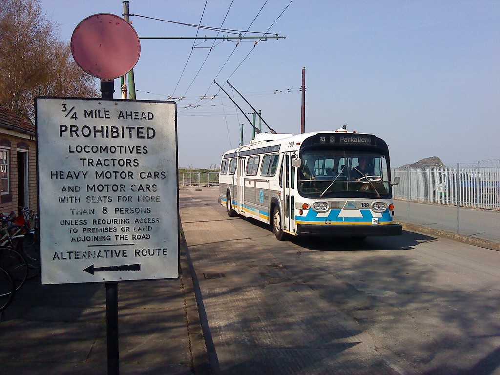Edmonton Trolleybus in UK