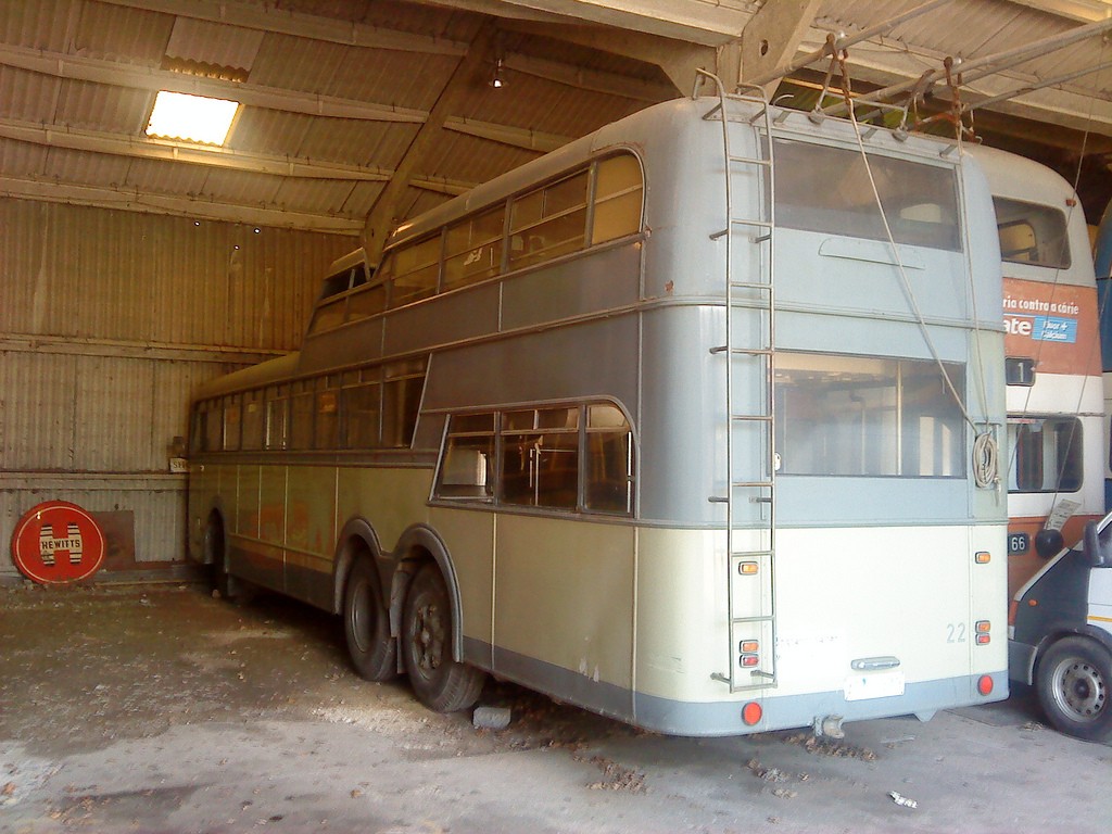 German Aachen semi-deck Trolleybus