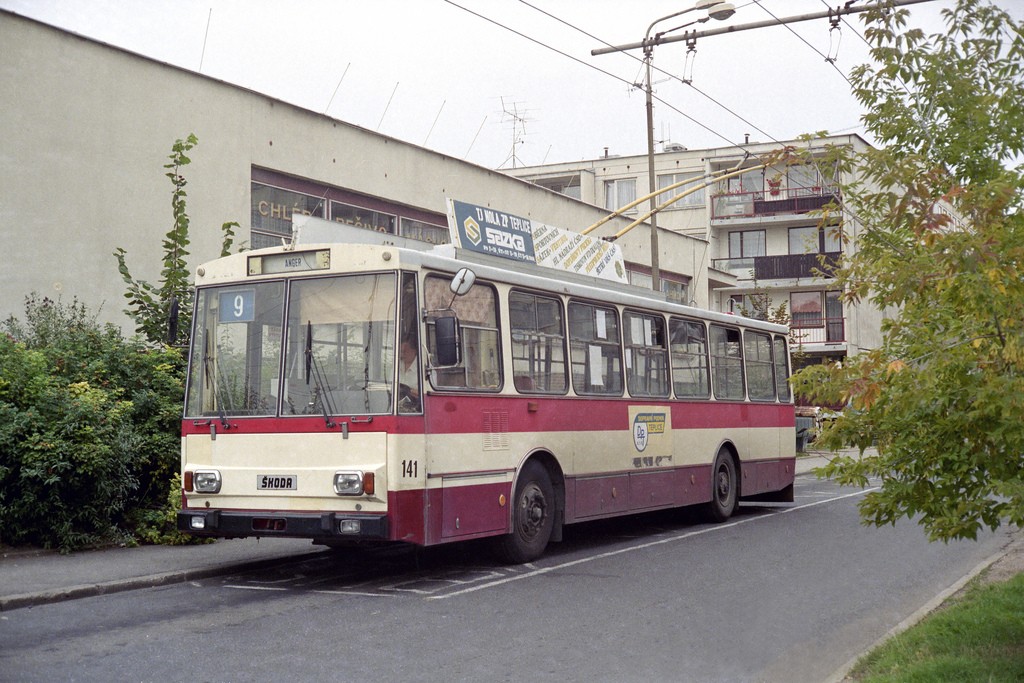 1995-09 Teplice Trolleybus Nr.141